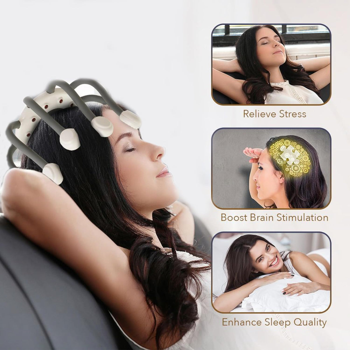 OctoGusto Head Massager