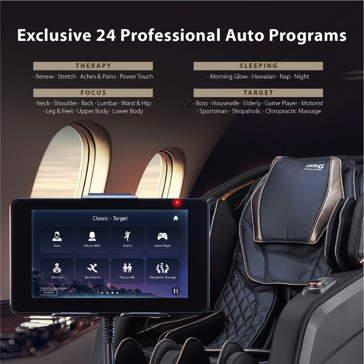 Zero HealthCare U-R7 Super Series Full Body Recliner Massage Chair Redefining Relaxation with AI-Powered Innovation and Intelligent Massage Therapies