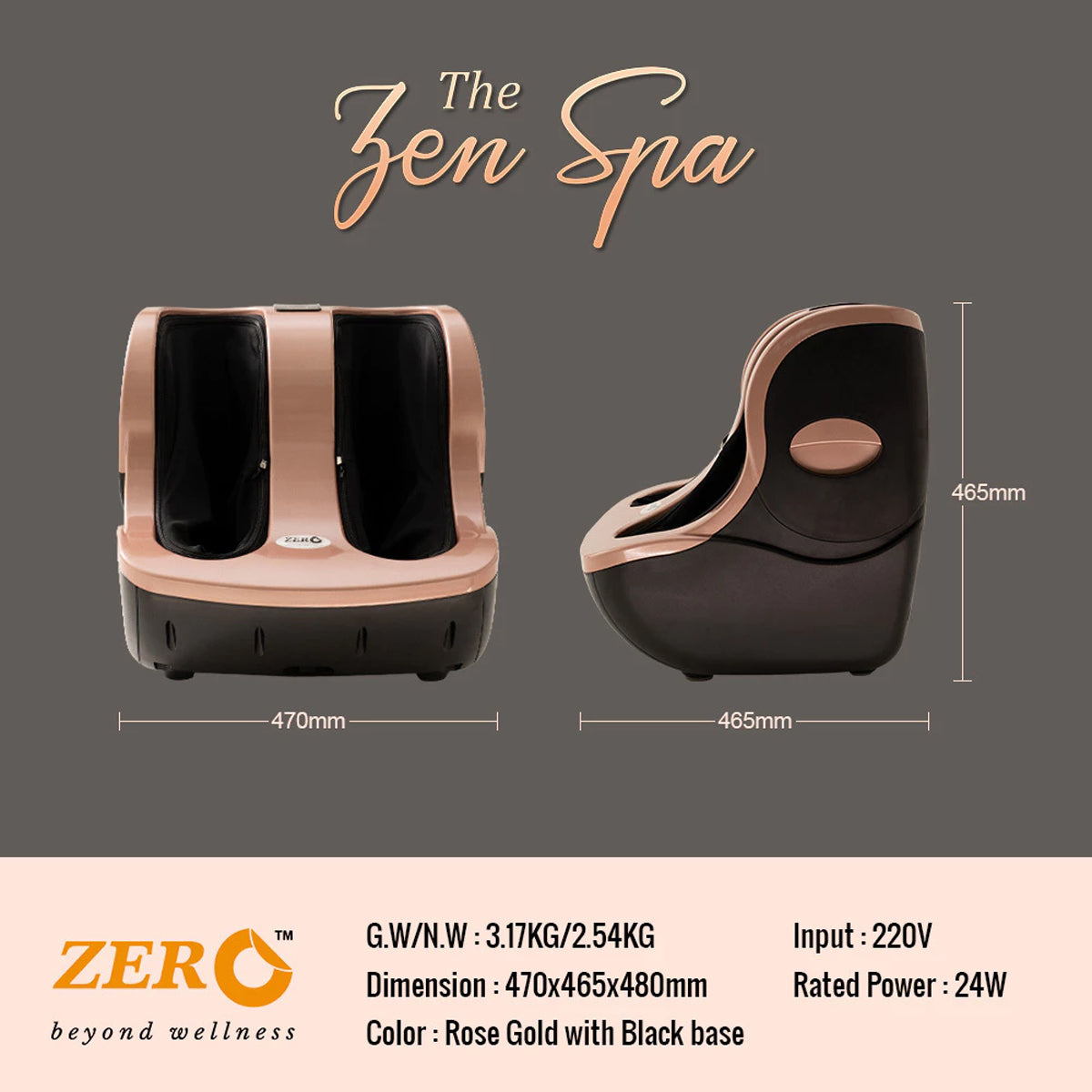 Zen Spa Electric Foot Massager