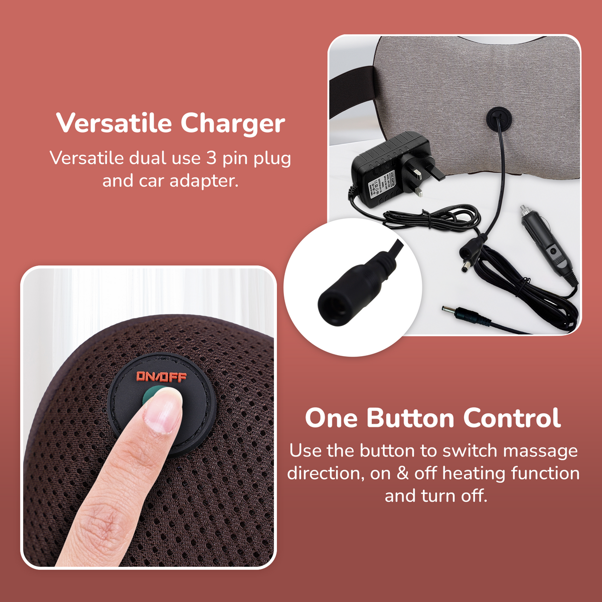 Massage Pillow | Mellow Shiatsu