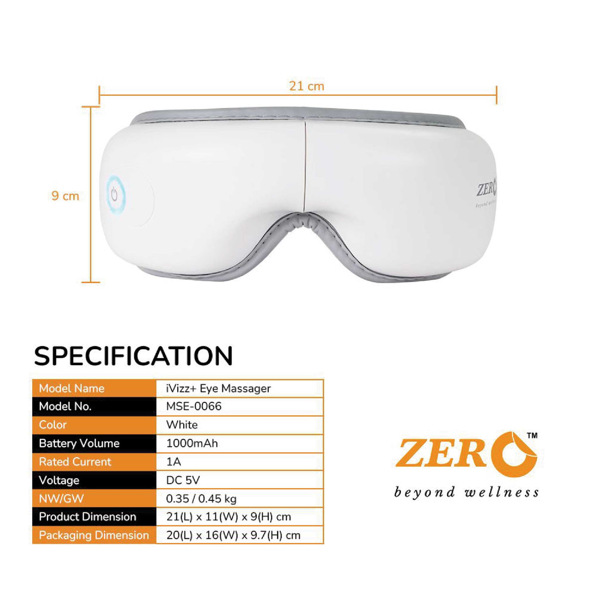 I-Vizz+ Eye Massager